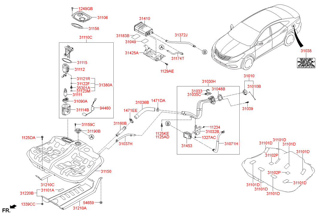 312103R000 HYUNDAI