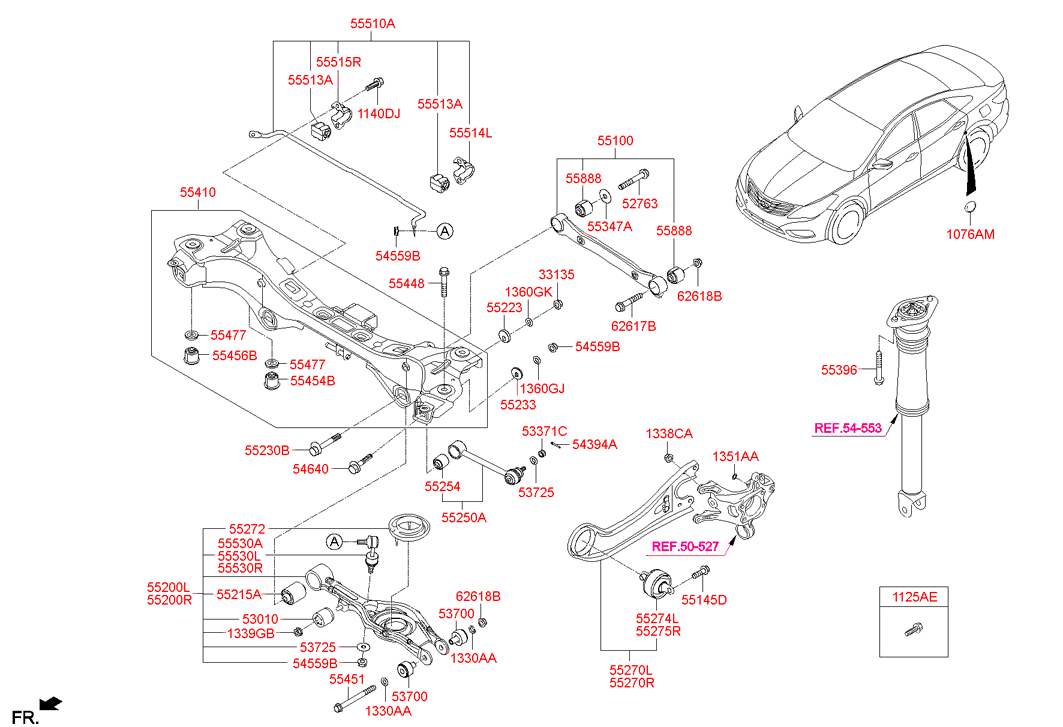 555133N500 HYUNDAI