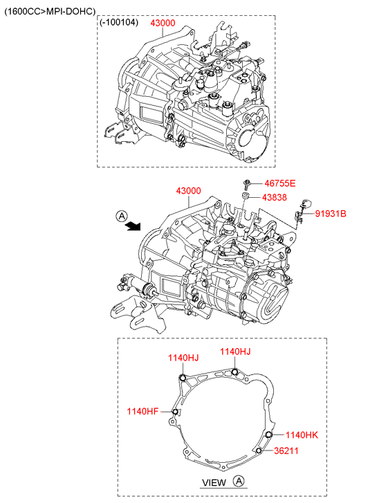 4317223320 HYUNDAI