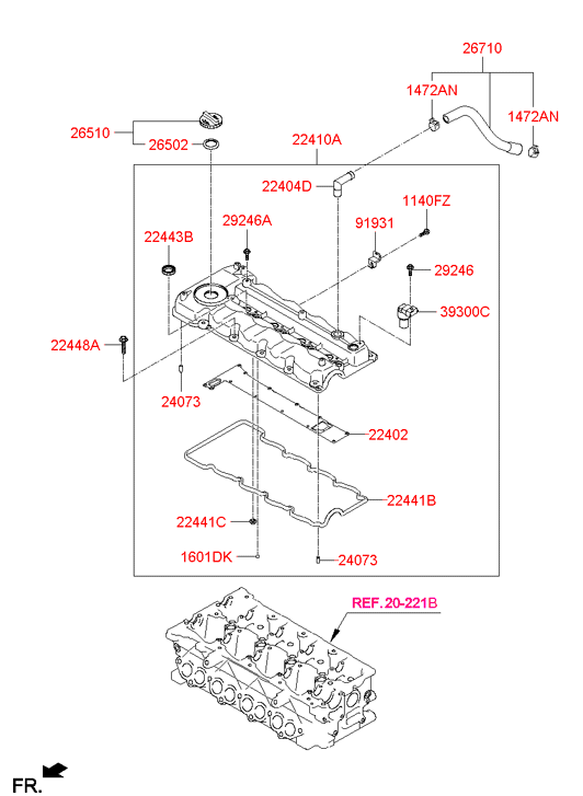 267102A700 HYUNDAI