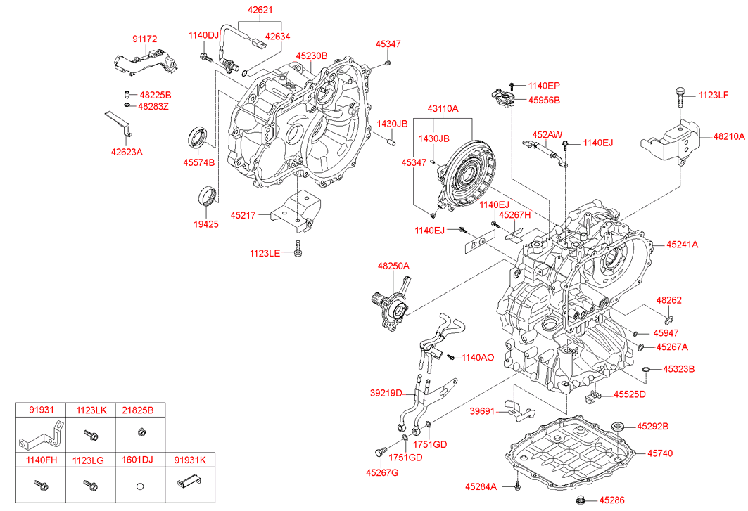 452864C600 HYUNDAI