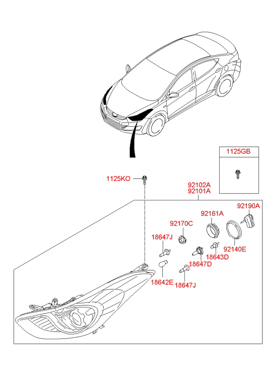 1864755009L HYUNDAI