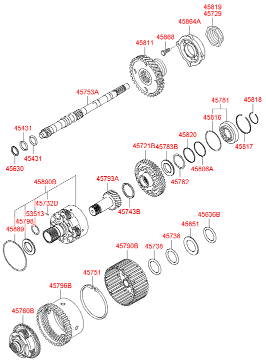 458113A210 HYUNDAI