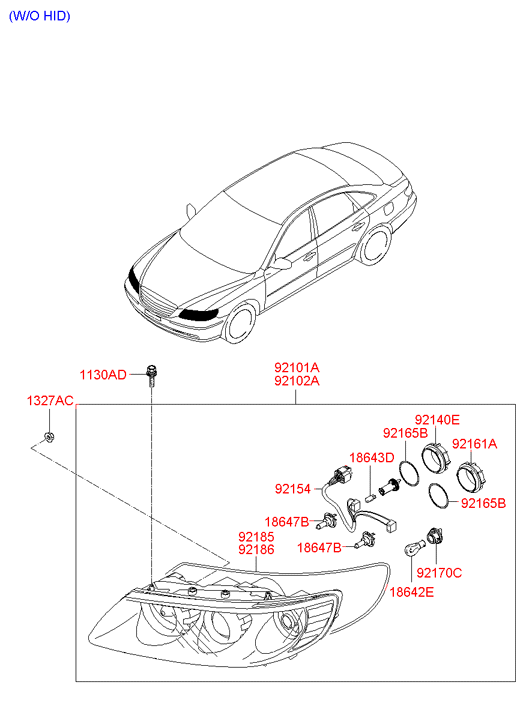 921403M000 HYUNDAI