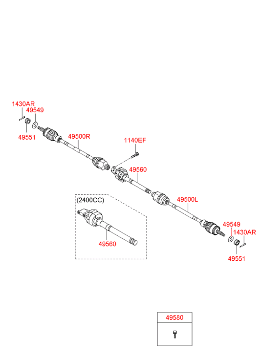 495942S010 HYUNDAI