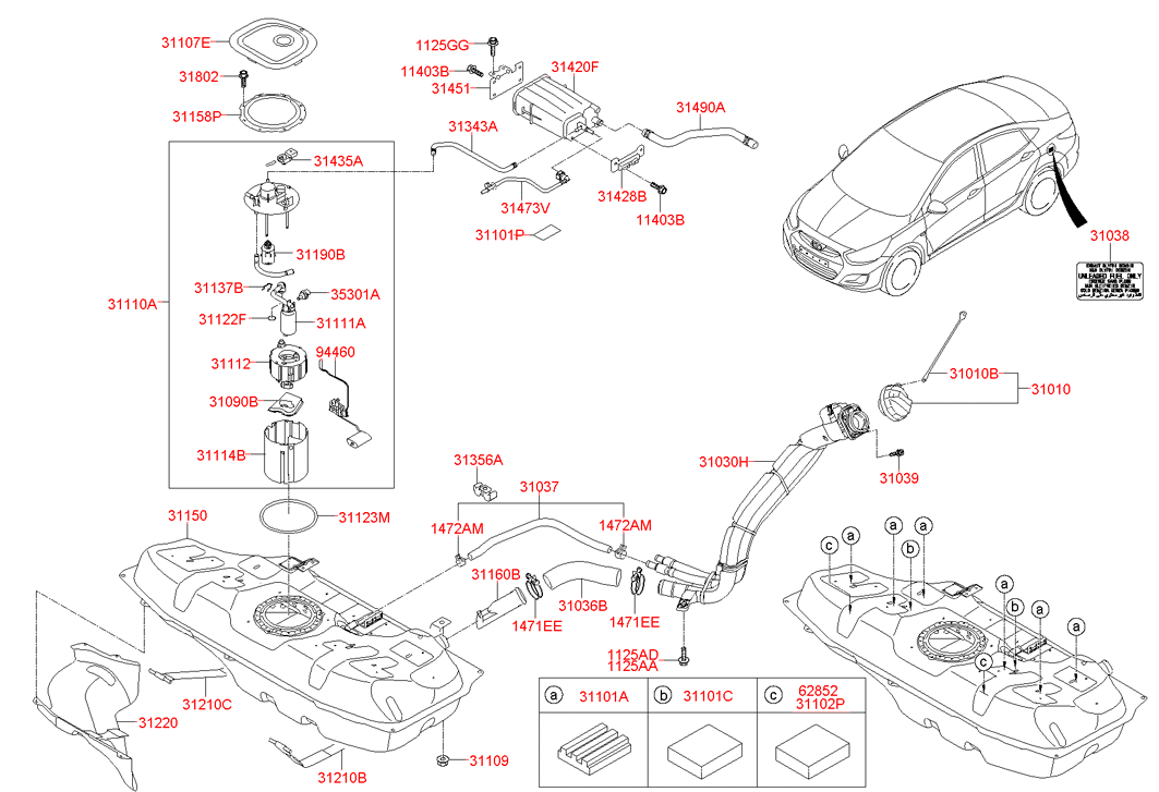 312111R000 HYUNDAI