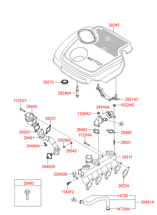 292702A010 HYUNDAI