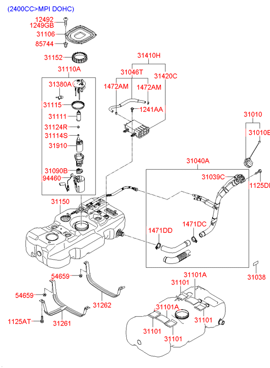 310304H050 HYUNDAI