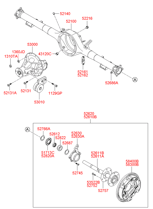 522164H000 HYUNDAI