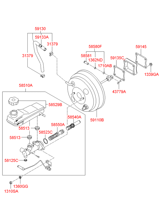 585404H000 HYUNDAI