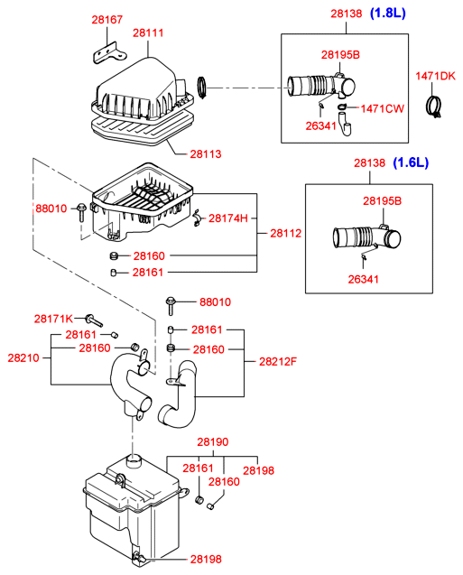 2816427500 HYUNDAI