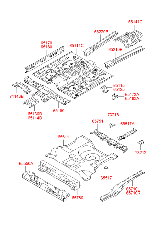 651131C000 HYUNDAI