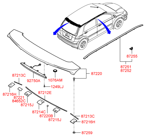 872111C000 HYUNDAI