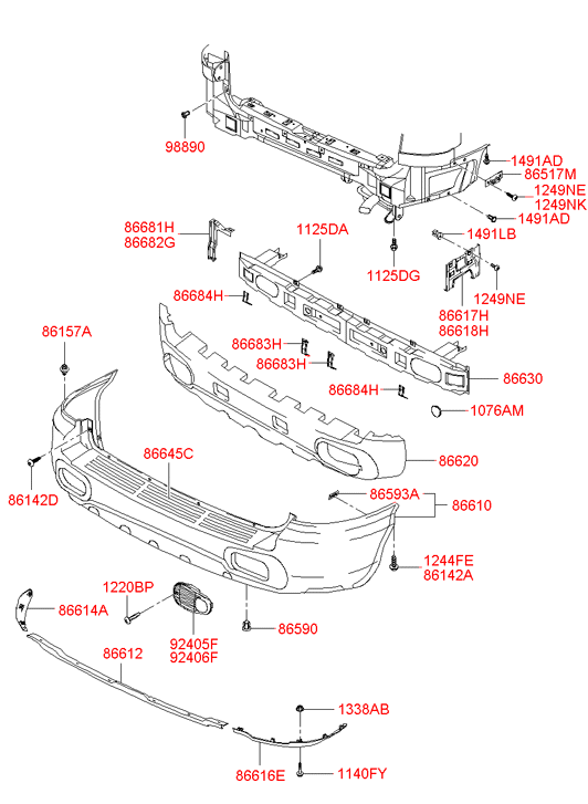 8663626800 HYUNDAI