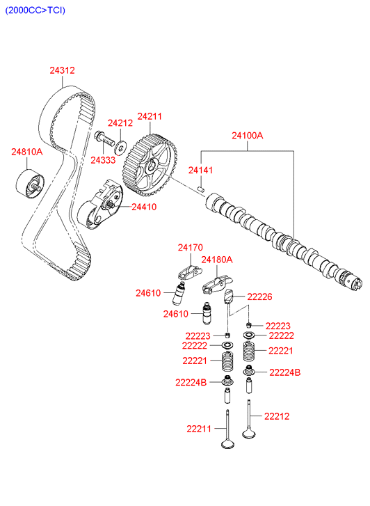 222113E000 HYUNDAI