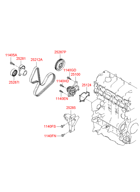 251243E100 HYUNDAI