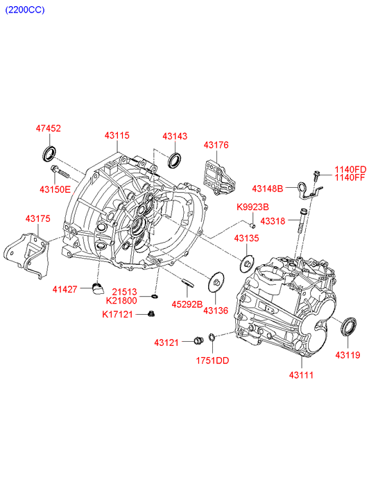 4313538000 HYUNDAI