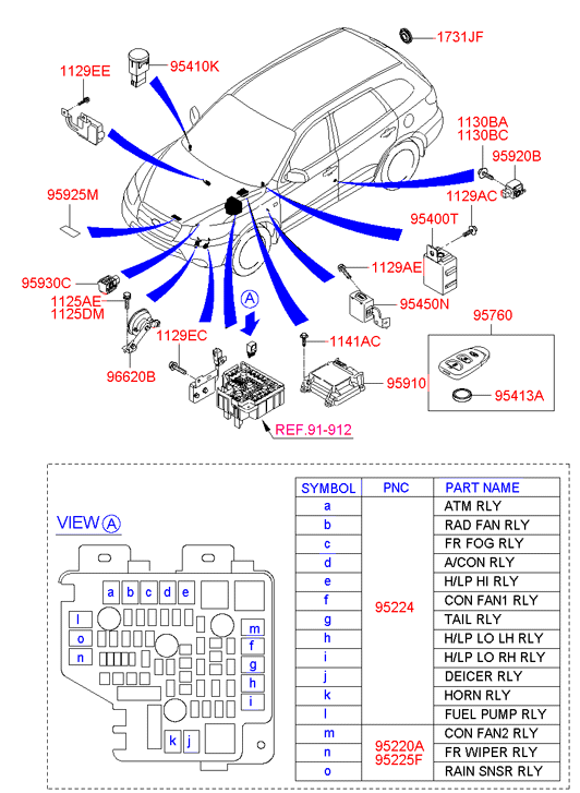 954132B000 HYUNDAI