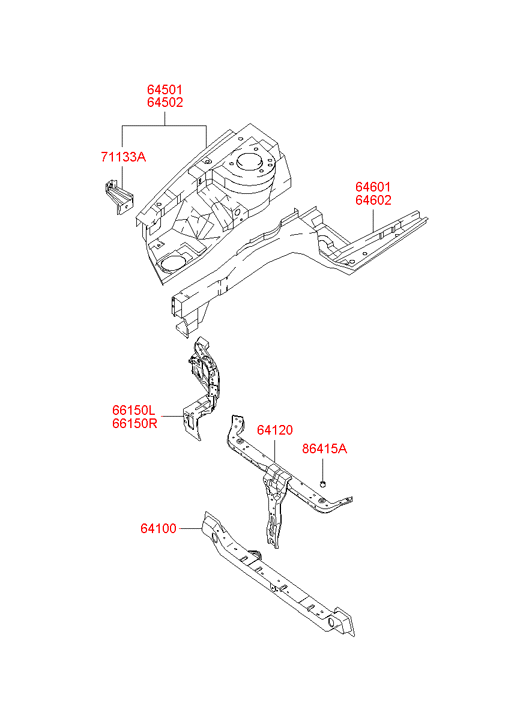 646012C010 HYUNDAI