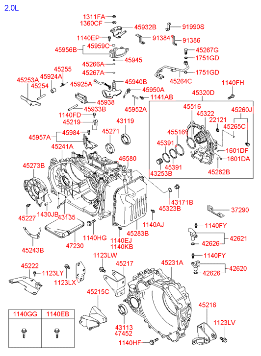 4521739040 HYUNDAI