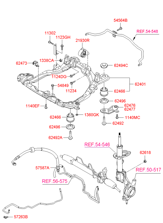 624762E000 HYUNDAI