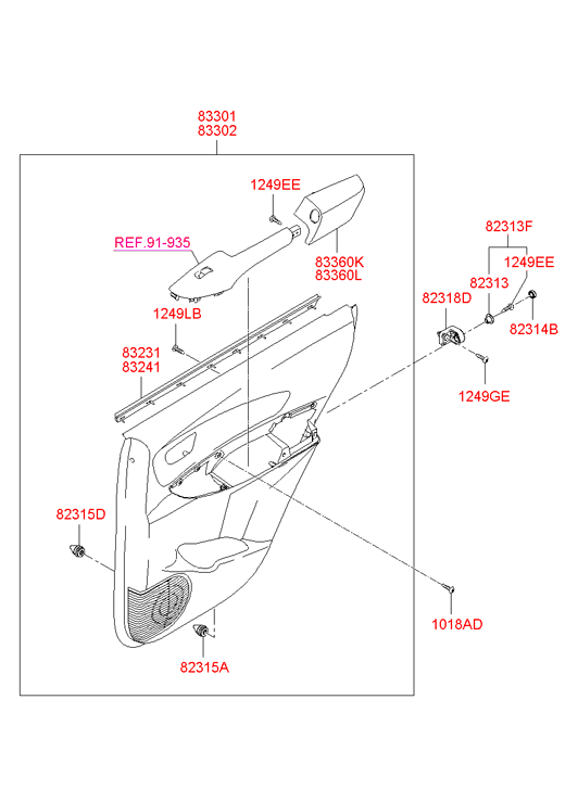 833502E000Z9 HYUNDAI