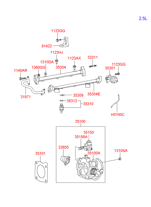 3512743950 HYUNDAI