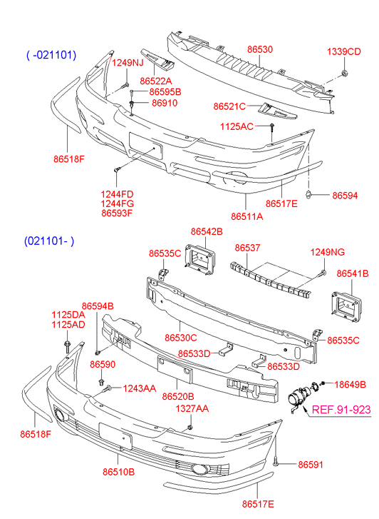 8651039510 HYUNDAI