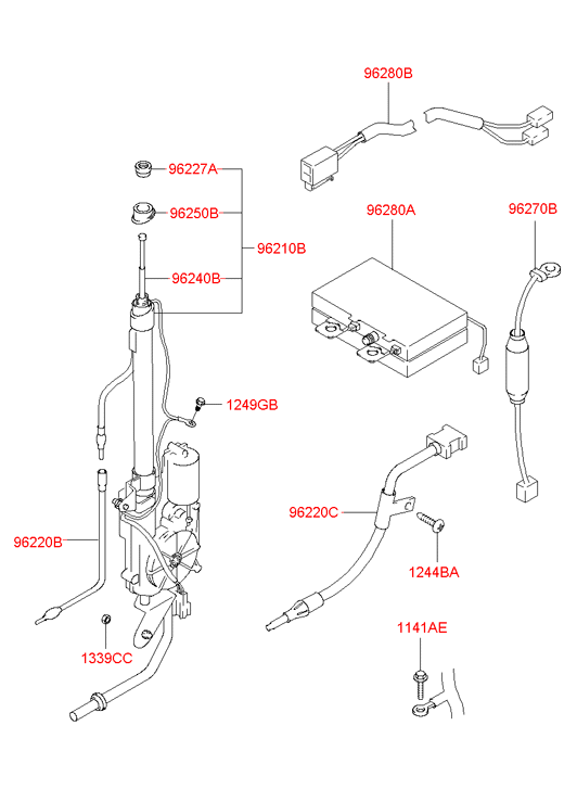 9625039000 HYUNDAI