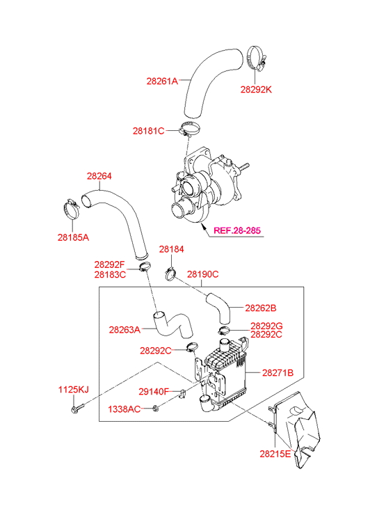 2818322010 HYUNDAI