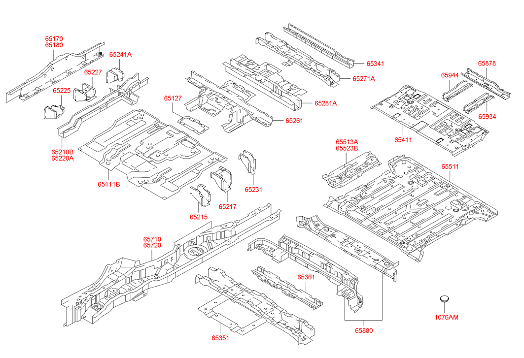 652613A150 HYUNDAI