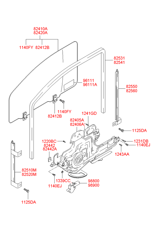 824423A010 HYUNDAI