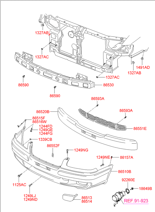 865123A000 HYUNDAI