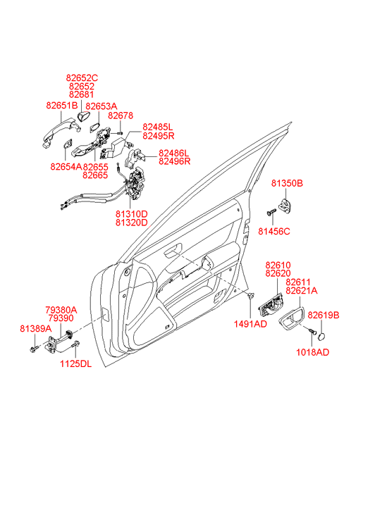 813103K001 HYUNDAI