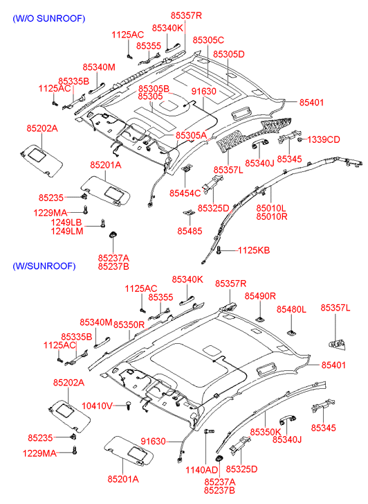 853403K100QD HYUNDAI