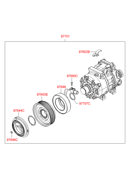 977013K220 HYUNDAI