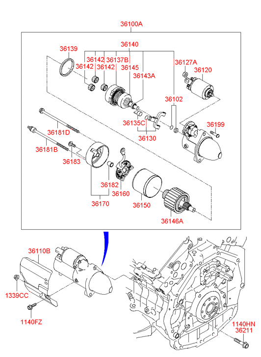 361823C100 HYUNDAI