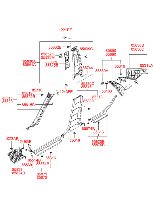 858393K500 HYUNDAI