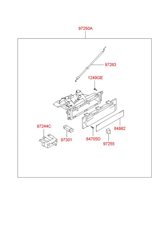 972404B050 HYUNDAI