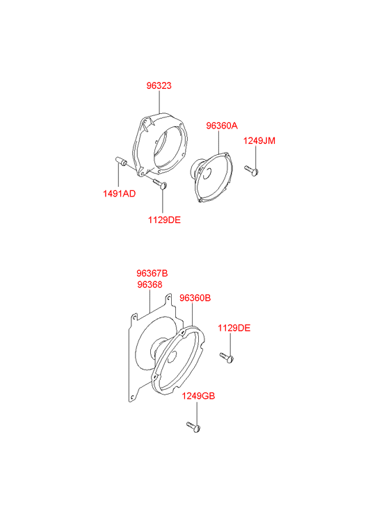 963854A000 HYUNDAI