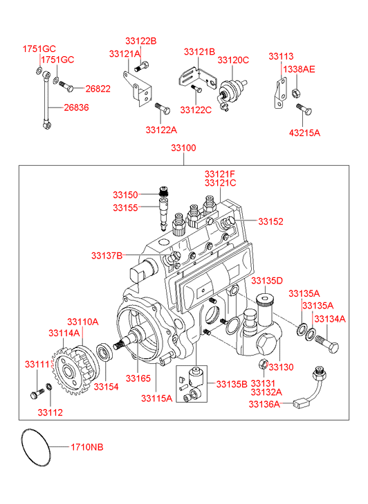 3315041010 HYUNDAI