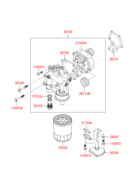 2614841000 HYUNDAI