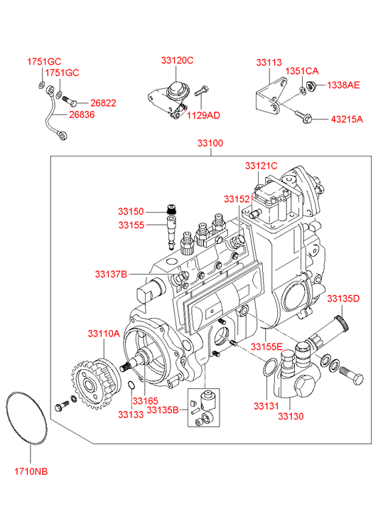 3312545000 HYUNDAI