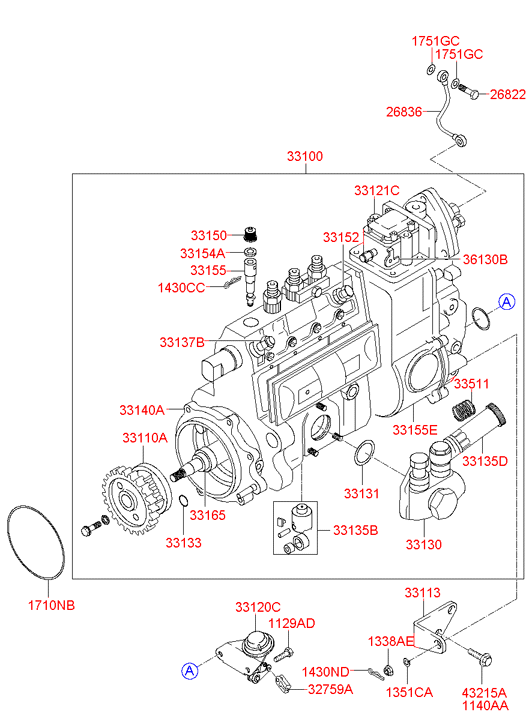 3311545700 HYUNDAI