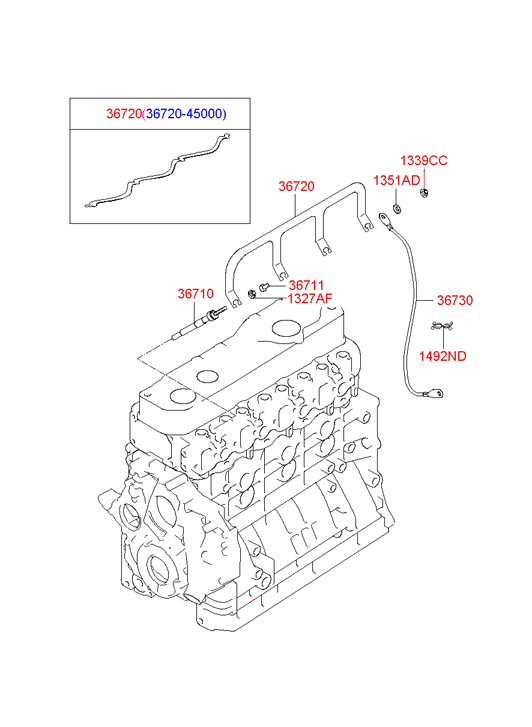 3671045001 HYUNDAI