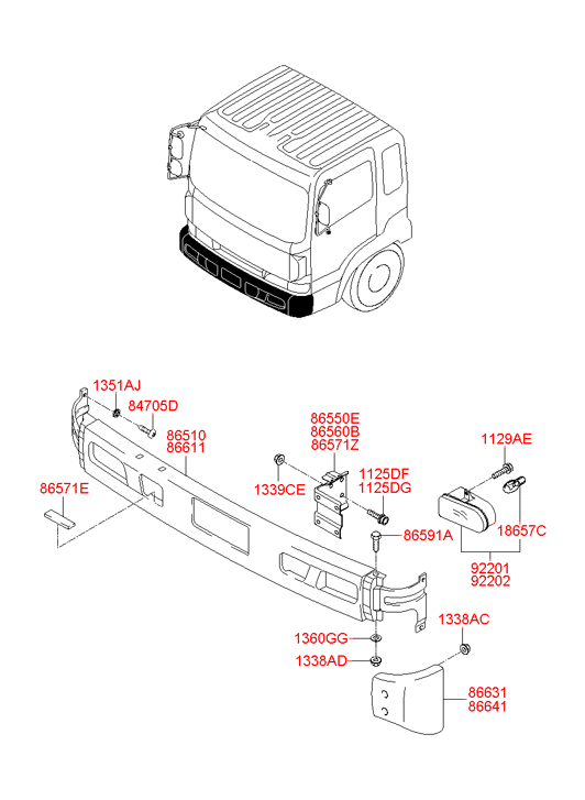 865106A003 HYUNDAI