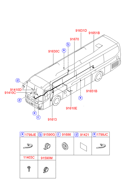 916908D500 HYUNDAI