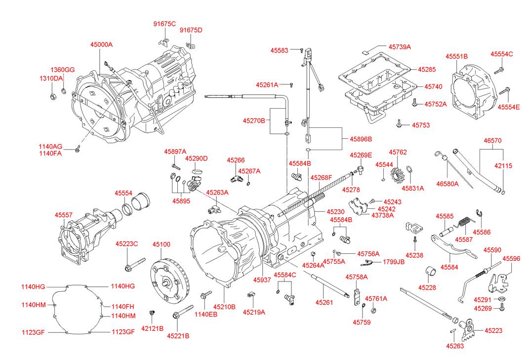 4558443500 HYUNDAI