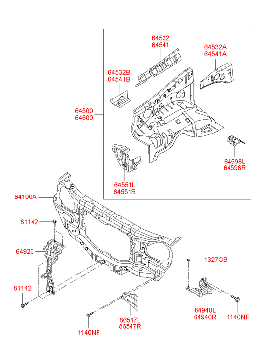 64582H1010 HYUNDAI