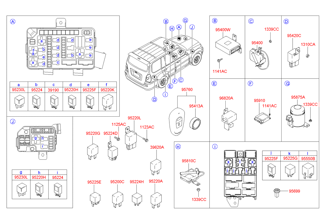 952253A000 HYUNDAI